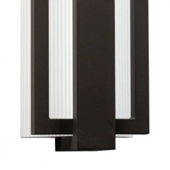 Sedo 24.25 in. 1-Light Architectural Bronze Outdoor Light Integrated LED Wall Sconce w/ Polycarbonate Diffuser (1-Pack) by KICHLER -Kichler Sales architectural bronze kichler outdoor sconces 49435az 4f 1000