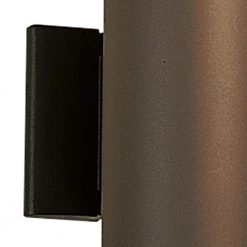 Independence 12 in. 2-Light Architectural Bronze Outdoor Light Wall Cylinder (1-Pack) by KICHLER -Kichler Sales architectural bronze kichler outdoor sconces 9244az 4f 1000