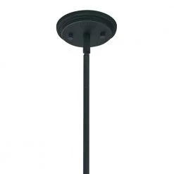 Grand Bank 4-Light Auburn Stained Wood and Distressed Black Metal Farmhouse Dining Room Globe Chandelier by KICHLER -Kichler Sales auburn stain black kichler chandeliers 43185aub 1f 1000