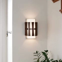 Cirus 2-Light Auburn Stained Hallway Indoor Wall Sconce by KICHLER -Kichler Sales auburn stained kichler wall sconces 43756aub 44 1000
