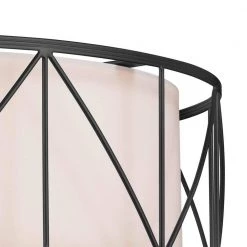 Birkleigh 24 in. 4-Light Black Drum Hallway Semi-Flush Mount Ceiling Light with Satin Etched Glass by KICHLER 11 Birkleigh 24 in. 4-Light Black Drum Hallway Semi-Flush Mount Ceiling Light with Satin Etched Glass by KICHLER -Kichler Sales black kichler flush mount lights 52076bk 4f 1000