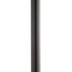 3 in. x 84 in. Black Outdoor Direct Burial Ladder Rest Post by KICHLER