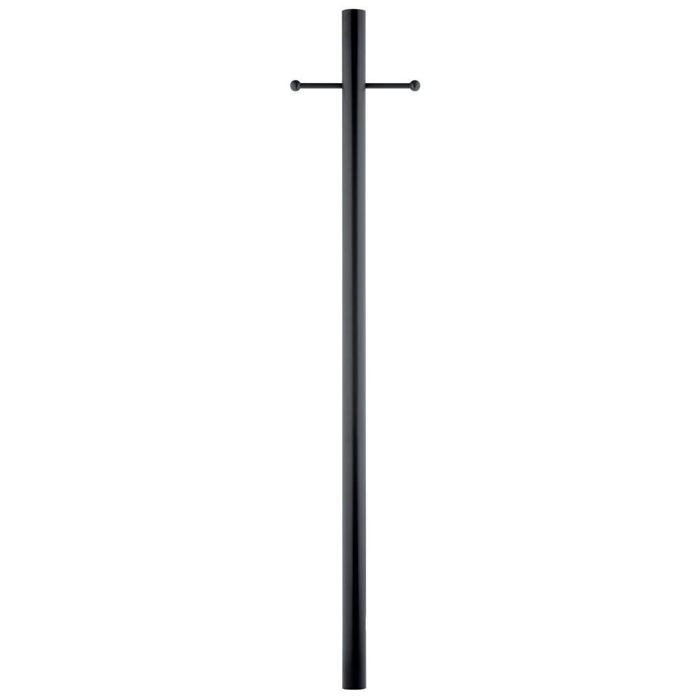 3 in. x 84 in. Black Outdoor Direct Burial Ladder Rest Post by KICHLER 4 3 in. x 84 in. Black Outdoor Direct Burial Ladder Rest Post by KICHLER - Image 2