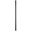 3 in. x 84 in. Black Outdoor Direct Burial Post by KICHLER -Kichler Sales black kichler light poles 9506bk 64 1000