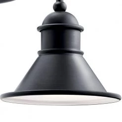 Northland 1-Light Black Outdoor Light Wall Sconce (1-Pack) by KICHLER -Kichler Sales black kichler outdoor sconces 49775bk c3 1000