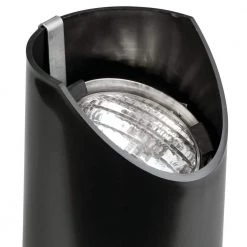 PAR36 Black 12-Volt Low Voltage Weather Resistant Well Light Drop-In with No Bulbs Included by KICHLER -Kichler Sales black kichler well lights 15088bk c3 1000