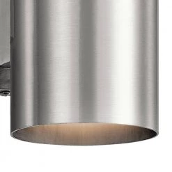 Independence 7 in. 1-Light Brushed Aluminum Outdoor Light Wall Sconce (1-Pack) by KICHLER -Kichler Sales brushed aluminum kichler outdoor sconces 9234ba c3 1000