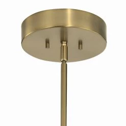 Baland 22 in. 6-Light Integrated LED Brushed Natural Brass Mid-Century Modern Circle Dining Room Chandelier by KICHLER 8 Baland 22 in. 6-Light Integrated LED Brushed Natural Brass Mid-Century Modern Circle Dining Room Chandelier by KICHLER -Kichler Sales brushed natural brass kichler chandeliers 52417bnbled 4f 1000