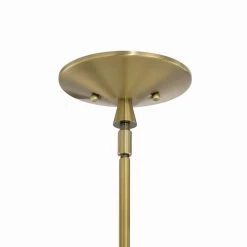 Torvee 26 in. 6-Light Brushed Natural Brass Art Deco Dining Room Chandelier by KICHLER -Kichler Sales brushed natural brass kichler chandeliers 52424bnb 4f 1000
