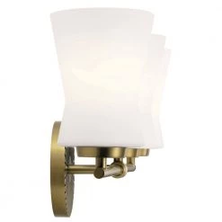 Brianne 24.5 in. 3-Light Brushed Natural Brass Bathroom Vanity Light with Satin Etched Cased Opal Glass by KICHLER 14 Brianne 24.5 in. 3-Light Brushed Natural Brass Bathroom Vanity Light with Satin Etched Cased Opal Glass by KICHLER -Kichler Sales brushed natural brass kichler vanity lighting 55117bnb 4f 1000
