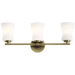 Brianne 24.5 in. 3-Light Brushed Natural Brass Bathroom Vanity Light with Satin Etched Cased Opal Glass by KICHLER 13 Brianne 24.5 in. 3-Light Brushed Natural Brass Bathroom Vanity Light with Satin Etched Cased Opal Glass by KICHLER -Kichler Sales brushed natural brass kichler vanity lighting 55117bnb c3 1000