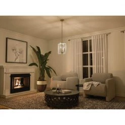 Pendroy 4-Light Brushed Nickel with White Industrial Cage Foyer Pendant by KICHLER 14 Pendroy 4-Light Brushed Nickel with White Industrial Cage Foyer Pendant by KICHLER -Kichler Sales brushed nickel and white kichler chandeliers 82385 66 1000