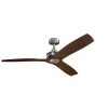 Ried 56 in. Indoor/Outdoor Brushed Nickel Downrod Mount Ceiling Fan with Wall Control by KICHLER 2 Ried 56 in. Indoor/Outdoor Brushed Nickel Downrod Mount Ceiling Fan with Wall Control by KICHLER -Kichler Sales brushed nickel kichler ceiling fans without lights 300356ni 64 1000