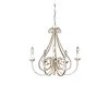 Dover 5-Light Brushed Nickel Transitional Candlestick Dining Room Chandelier by KICHLER -Kichler Sales brushed nickel kichler chandeliers 2021ni 64 1000