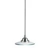 Galaxie 10 in. 1-Light Brushed Nickel Contemporary Kitchen Mini Pendant Hanging Light by KICHLER -Kichler Sales brushed nickel kichler pendant lights 2641ni 64 1000