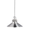 Grenoble 1-Light Brushed Nickel Contemporary Kitchen Mini Pendant Hanging Light by KICHLER -Kichler Sales brushed nickel kichler pendant lights 2714ni 64 1000
