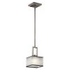 Kailey 1-Light Brushed Nickel Transitional Kitchen Mini Pendant Hanging Light by KICHLER -Kichler Sales brushed nickel kichler pendant lights 43442ni 64 1000