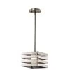 Realta 1-Light Brushed Nickel Contemporary Kitchen Mini Pendant Hanging Light by KICHLER -Kichler Sales brushed nickel kichler pendant lights 43688ni 64 1000