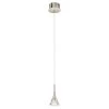 Elan Kabru 1-Light Integrated LED Brushed Nickel Contemporary Kitchen Mini Pendant Hanging Light by KICHLER -Kichler Sales brushed nickel kichler pendant lights 83790 64 1000