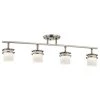 Hendrik 2.5 ft. 4-Light Brushed Nickel Track Lighting Kit with Satin Etched Cased Opal by KICHLER 2 Hendrik 2.5 ft. 4-Light Brushed Nickel Track Lighting Kit with Satin Etched Cased Opal by KICHLER -Kichler Sales brushed nickel kichler track lighting kits 7772ni 64 1000