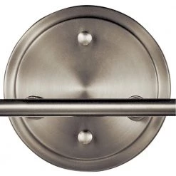 Winslow 4.75 in. 4-Light Brushed Nickel Bathroom Vanity Light with Seeded Glass Shade by KICHLER -Kichler Sales brushed nickel kichler vanity lighting 45887ni 1f 1000