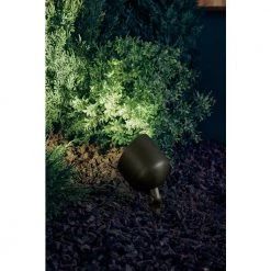 PAR36 12-Volt Centennial Brass Low Voltage Outdoor Weather Resistant Drop-In Spotlight with No Bulbs Included by KICHLER -Kichler Sales centennial brass kichler spotlights 15487cbr 76 1000