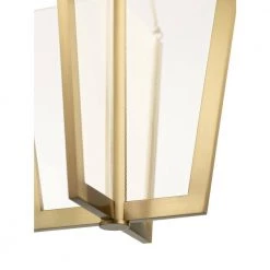 Calters 19.75 in. Integrated LED Champagne Gold Contemporary Kitchen Pendant Hanging Light by KICHLER -Kichler Sales champagne gold kichler chandeliers 52291cgled 4f 1000