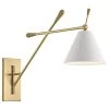 Finnick 20 in. 1-Light Champagne Gold and Natural Maple Bathroom Indoor Wall Sconce with White Shade by KICHLER 2 Finnick 20 in. 1-Light Champagne Gold and Natural Maple Bathroom Indoor Wall Sconce with White Shade by KICHLER -Kichler Sales champagne gold kichler wall sconces 52339cg 64 1000