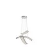 Elan Crushed Ice 3-Light Integrated LED Chrome Contemporary Kitchen Pendant Hanging Light by KICHLER 2 Elan Crushed Ice 3-Light Integrated LED Chrome Contemporary Kitchen Pendant Hanging Light by KICHLER -Kichler Sales chrome kichler chandeliers 83496 64 1000