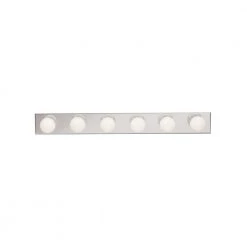 Independence 36 in. 6-Light Chrome Bathroom Vanity Light by KICHLER