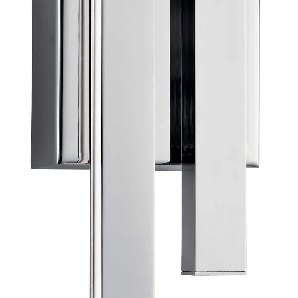 Idril 17-Watt Chrome Integrated LED Hallway Indoor Wall Sconce by KICHLER 4 Idril 17-Watt Chrome Integrated LED Hallway Indoor Wall Sconce by KICHLER - Image 3