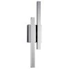 Idril 17-Watt Chrome Integrated LED Hallway Indoor Wall Sconce by KICHLER -Kichler Sales chrome kichler wall sconces 83702 64 1000