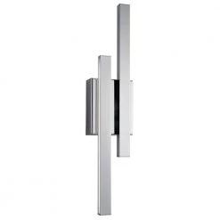 Idril 17-Watt Chrome Integrated LED Hallway Indoor Wall Sconce by KICHLER