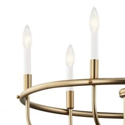 Capitol Hill 6-Light Classic Bronze Traditional Candlestick Dining Room Chandelier by KICHLER -Kichler Sales classic bronze kichler chandeliers 52304clz 1d 1000