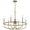 Capitol Hill 6-Light Classic Bronze Traditional Candlestick Dining Room Chandelier by KICHLER -Kichler Sales classic bronze kichler chandeliers 52304clz 64 1000