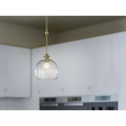 Lecelles 1-Light Classic Bronze Globe Pendant Light with Clear Glass Shade by KICHLER 11 Lecelles 1-Light Classic Bronze Globe Pendant Light with Clear Glass Shade by KICHLER -Kichler Sales classic bronze kichler chandeliers 82394 1f 1000