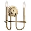 Capitol Hill 2-Light Classic Bronze Bathroom Indoor Wall Sconce by KICHLER 1 Capitol Hill 2-Light Classic Bronze Bathroom Indoor Wall Sconce by KICHLER -Kichler Sales classic bronze kichler vanity lighting 52308clz 64 1000