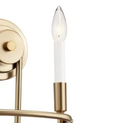 Capitol Hill 2-Light Classic Bronze Bathroom Indoor Wall Sconce by KICHLER -Kichler Sales classic bronze kichler vanity lighting 52308clz 76 1000