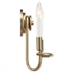 Capitol Hill 2-Light Classic Bronze Bathroom Indoor Wall Sconce by KICHLER -Kichler Sales classic bronze kichler vanity lighting 52308clz fa 1000