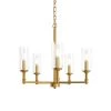 Soniat 22 in. 5-Light Classic Gold Traditional Kitchen Candlestick Chandelier by KICHLER -Kichler Sales classic gold kichler chandeliers 82353 64 1000