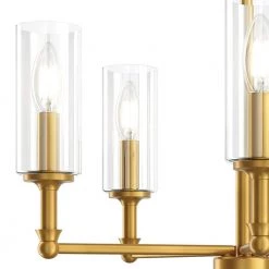Soniat 22 in. 5-Light Classic Gold Traditional Kitchen Candlestick Chandelier by KICHLER -Kichler Sales classic gold kichler chandeliers 82353 c3 1000