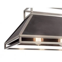 Grendel 5-Light Classic Pewter Vintage Industrial Dining Room Linear Chandelier by KICHLER -Kichler Sales classic pewter kichler chandeliers 52037clp 4f 1000