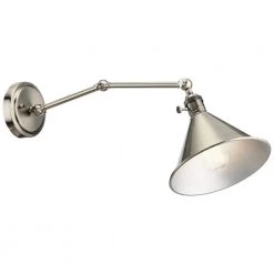 Ellerbeck 1-Light Classic Pewter Hallway Wall Sconce by KICHLER -Kichler Sales classic pewter kichler wall sconces 43115clp 1f 1000