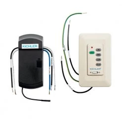 3-Speed White Fan Switch Control by KICHLER -Kichler Sales kichler ceiling fan switches 371042mul 4f 1000