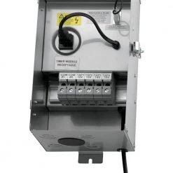 Contractor Series 600-Watt Stainless Steel Outdoor Landscape Transformer (1-Pack) by KICHLER -Kichler Sales kichler outdoor lighting accessories 15cs600ss c3 1000