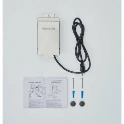 Contractor Series 75-Watt Stainless Steel Outdoor Landscape Transformer (1-Pack) by KICHLER -Kichler Sales kichler outdoor lighting accessories 15cs75ss 4f 1000