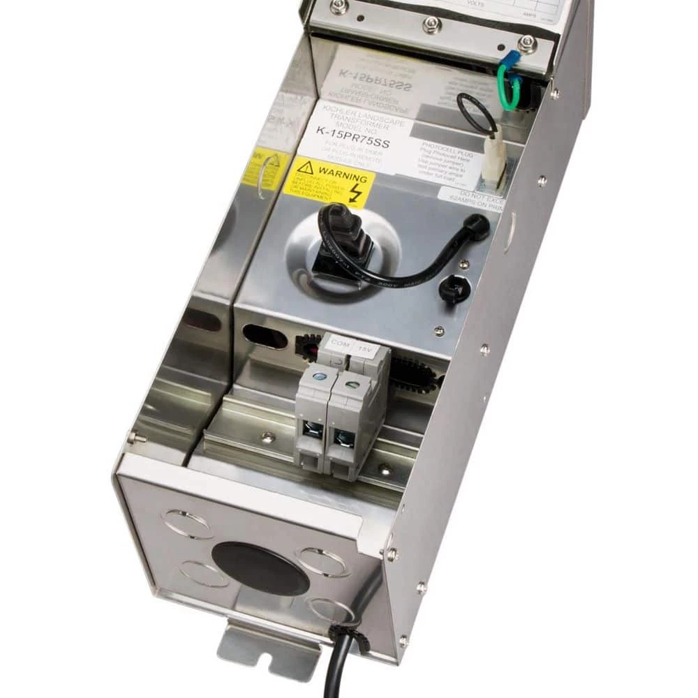 Pro Series 75-W Stainless Steel Outdoor Landscape Transformer (1-Pack) by KICHLER 5 Pro Series 75-W Stainless Steel Outdoor Landscape Transformer (1-Pack) by KICHLER - Image 3