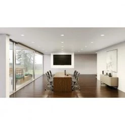 Direct-to-Ceiling 4 in. Canless Square Recessed 30K New Construction or Remodel Integrated LED Recessed Light Kit by KICHLER -Kichler Sales kichler recessed lighting kits dlrc04s3090wht 1f 1000
