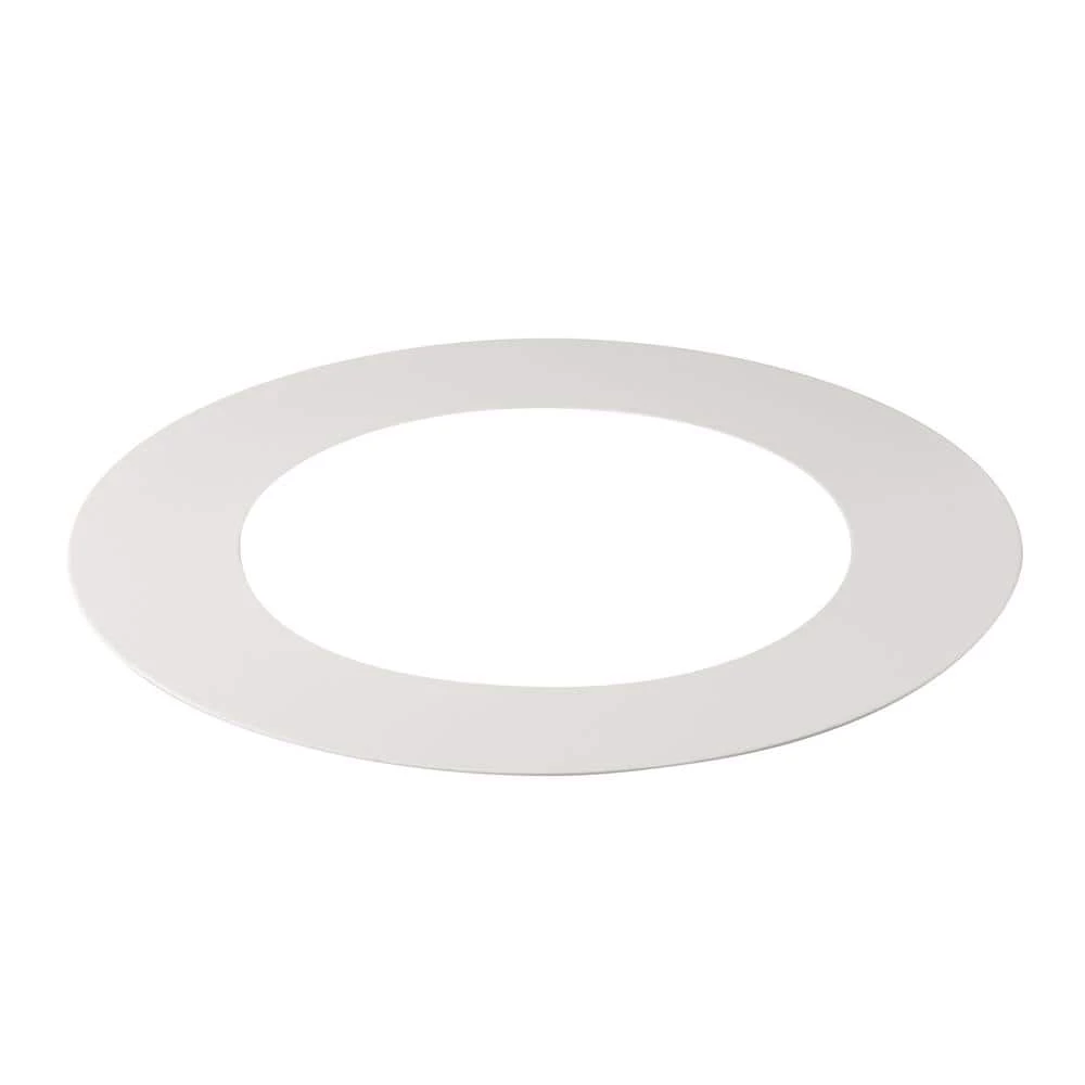Direct-to-Ceiling 5.5 in. to 8.4 in. White Universal Goof Ring by KICHLER 3 Direct-to-Ceiling 5.5 in. to 8.4 in. White Universal Goof Ring by KICHLER