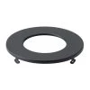 Direct-to-Ceiling 3 in. Textured Black Recessed Light Decorative Round Ultra-Thin Trim by KICHLER -Kichler Sales kichler recessed lighting trims dltsl03rbkt 64 1000